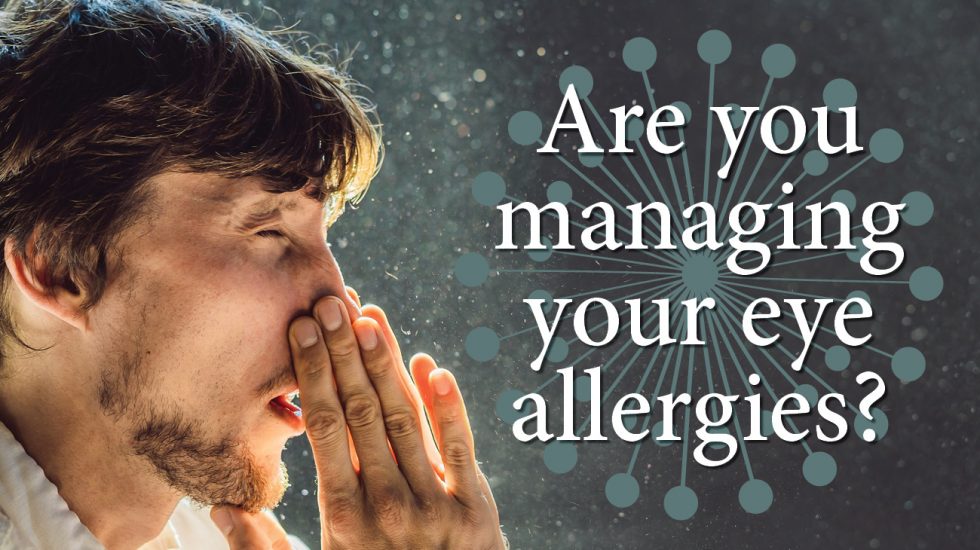 Are you Managing your Allergies?